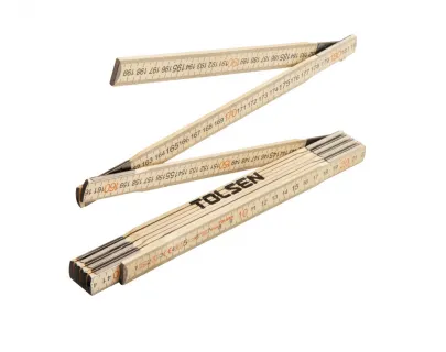 Линейка складная деревянная 2 м Tolsen