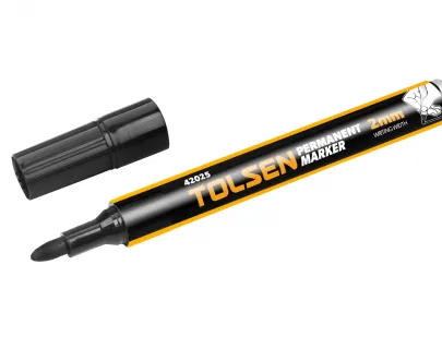 Маркер строительный черный Tolsen
