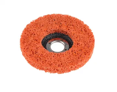 Круг на неткан основе для снятия краски оранжевый 125х22Boltex