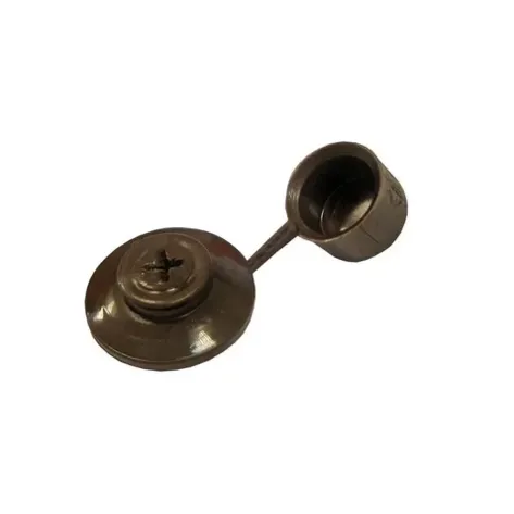 Шайба кровельная с колпачком (т.корич.)