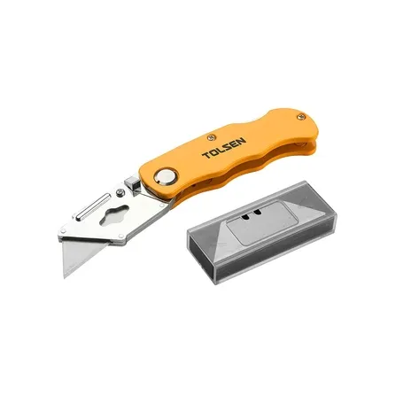 Нож 61х19мм строительный универсальный Tolsen