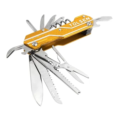 Многофункциональный карманный складной нож 15 в 1  Tolsen