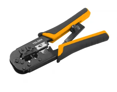 Инструмент обжимной с трещеткой Tolsen 185 мм