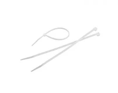 Хомут-стяжка нейлон Tolsen 7.6х300мм белая (100шт)