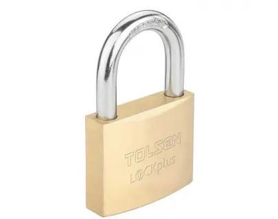 Замок навесной латунный INDUSTRIAL Tolsen 40 мм