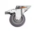 Колесо поворотное, резиновое с фиксатаром Tolsen 50 мм