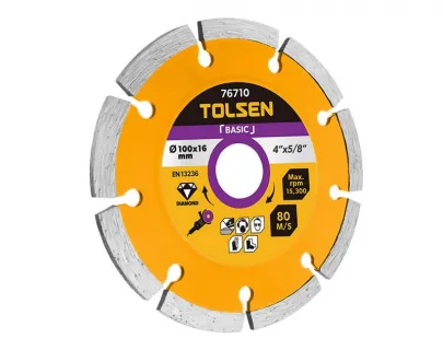 Круг алмазный отрезной SEGMENT Tolsen 230х22.2мм