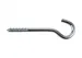 Металлический полукруглый крючок 3,5х30, цинк