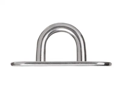 Скоба стационарная с овал. основанием ART8266 65мм А2