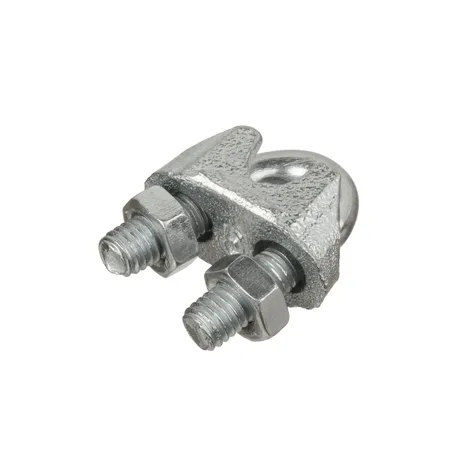 Зажим для стальных канатов DIN 741 4 мм, цинк