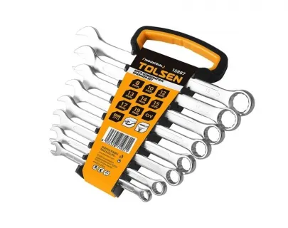 Набор ключей комбинированных  8предм. (8,10,12,13,14,15,17,19мм) Tolsen