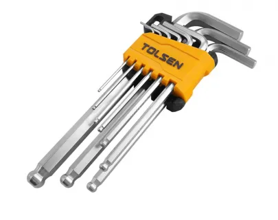 Н-р шариковых шестигр. ключей длинных 9предм. Tolsen