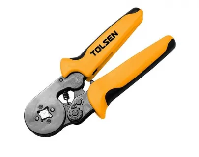 Щипцы с храповиком для обжима проводов 175мм Tolsen