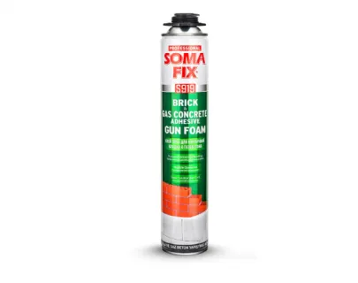 Клей-пена для кирпичной кладки и газобетона SOMAFIX 750мл