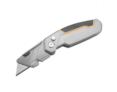 Нож 61х19мм строительный складной Tolsen