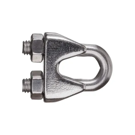 Зажим для тросов с 2-мя гайками ART 9074 6 мм А4