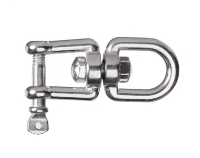 Вертлюг кольцо-вилка М6 А4